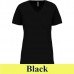 Kariban Ladies Bio150 V-Neck black